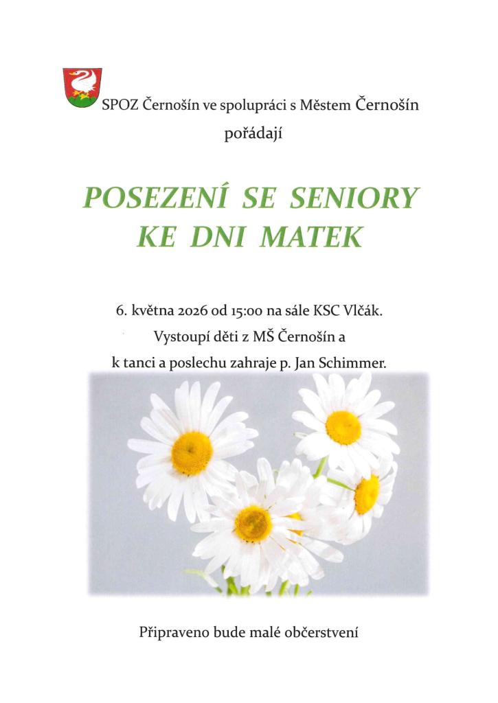 Posezení se&nbsp;seniory ke&nbsp;dni matek