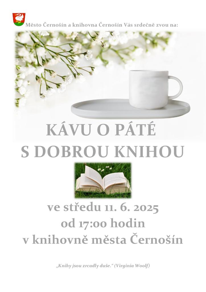 Káva o páté s dobrou knihou