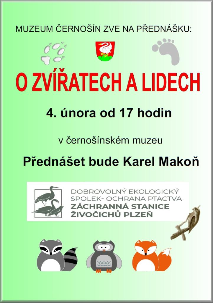 přednáška O&nbsp;zvířatech a&nbsp;lidech