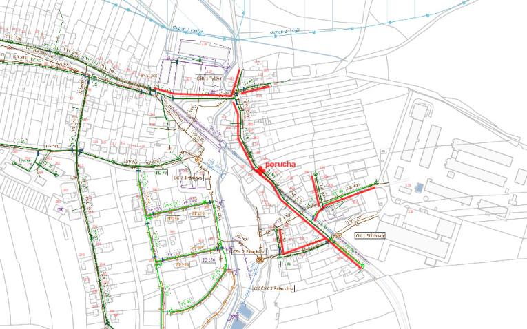 mapka omezení dodávky pitné vody