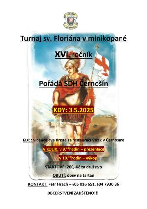 Turnaj sv. Floriána v minikopané